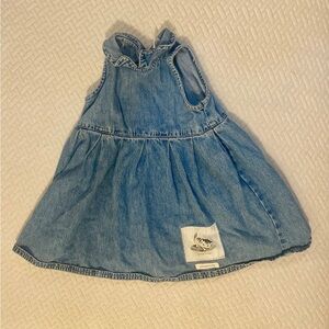 GAP Blue Casual Denim Dress